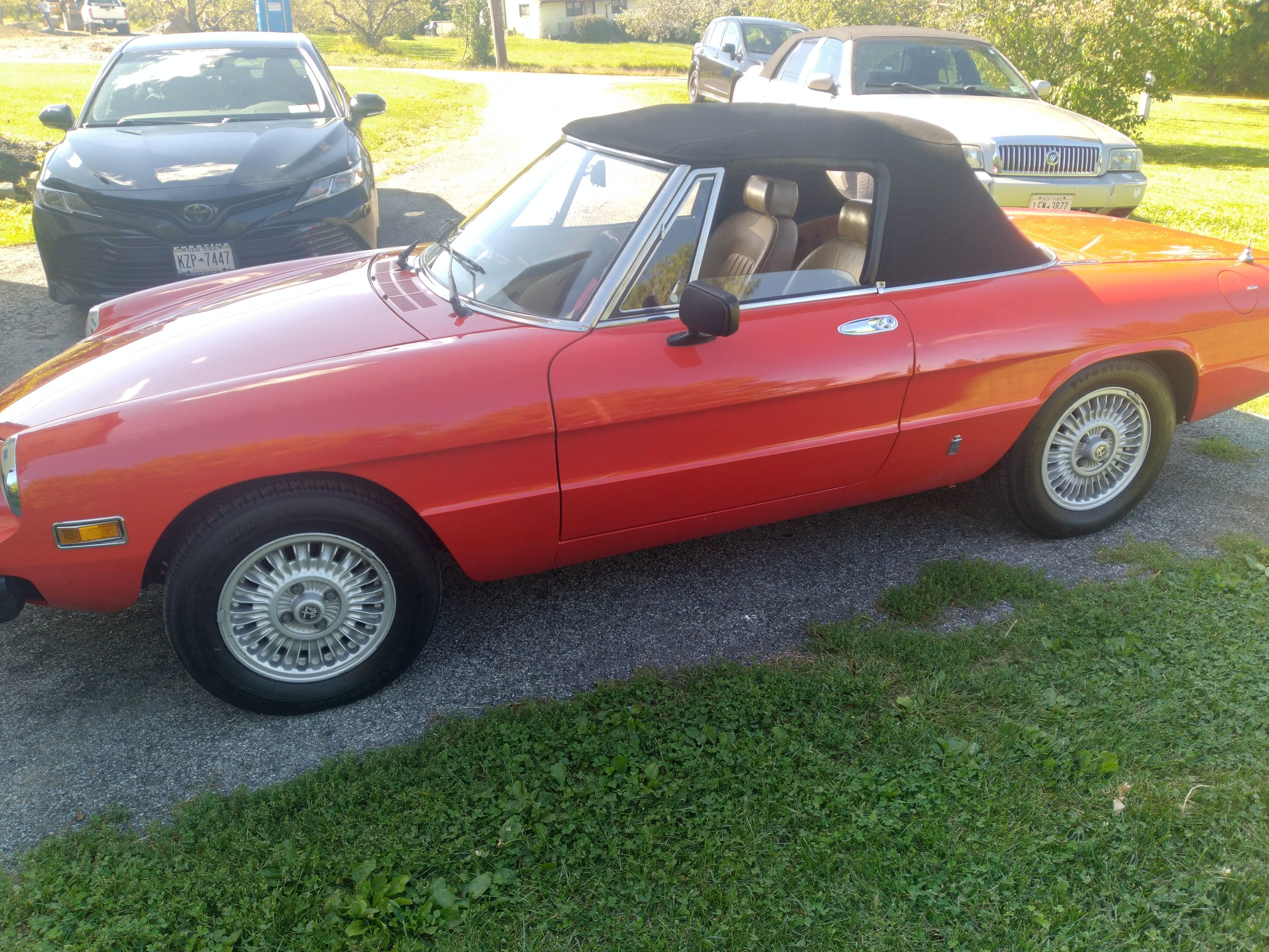 1978 Alfa Romeo Spider Veloce Convertible From a 46-Year Owner