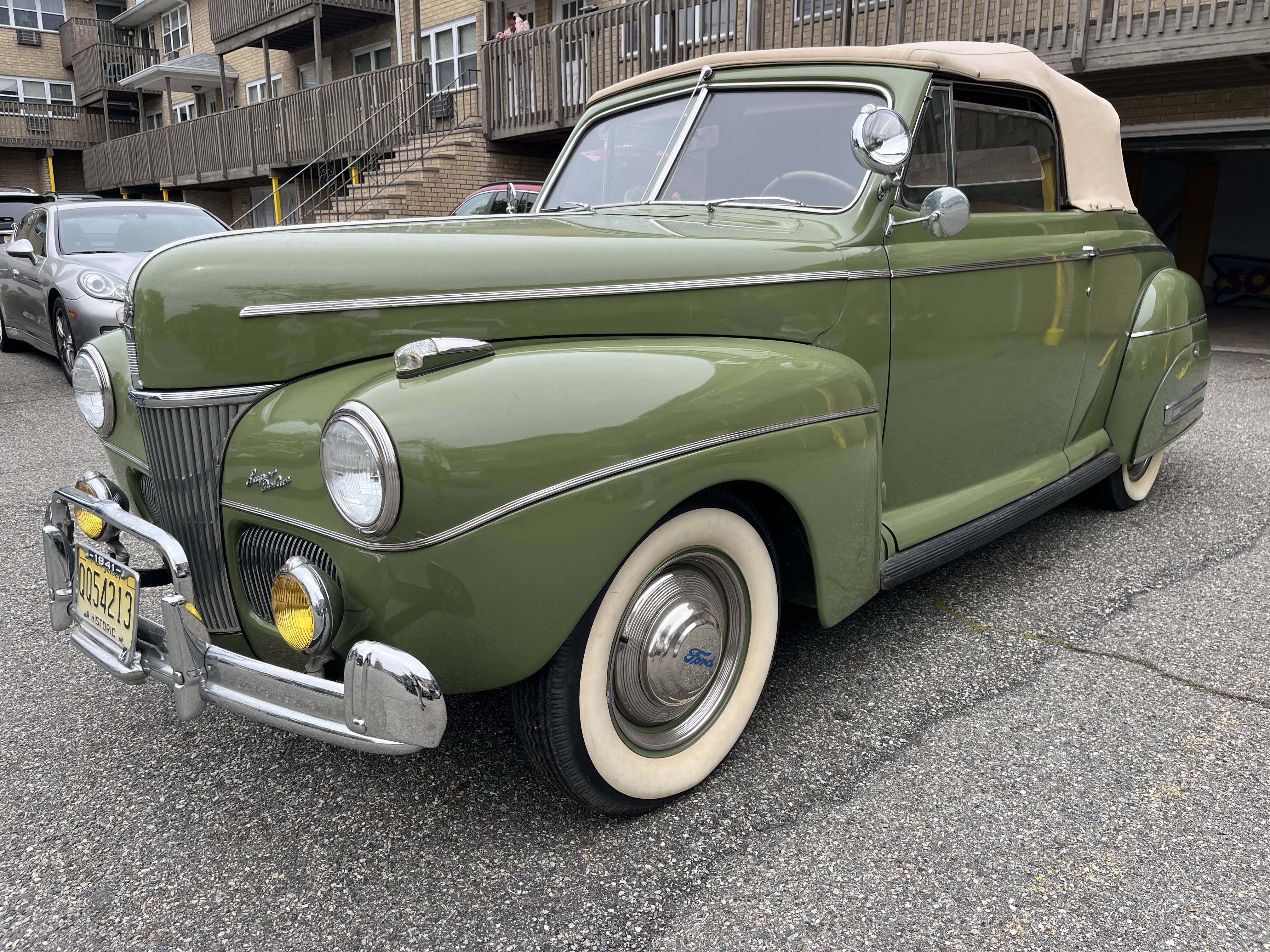 Restored 1941 Ford Super Deluxe Convertible Club Coupe From a 22-Year Owner