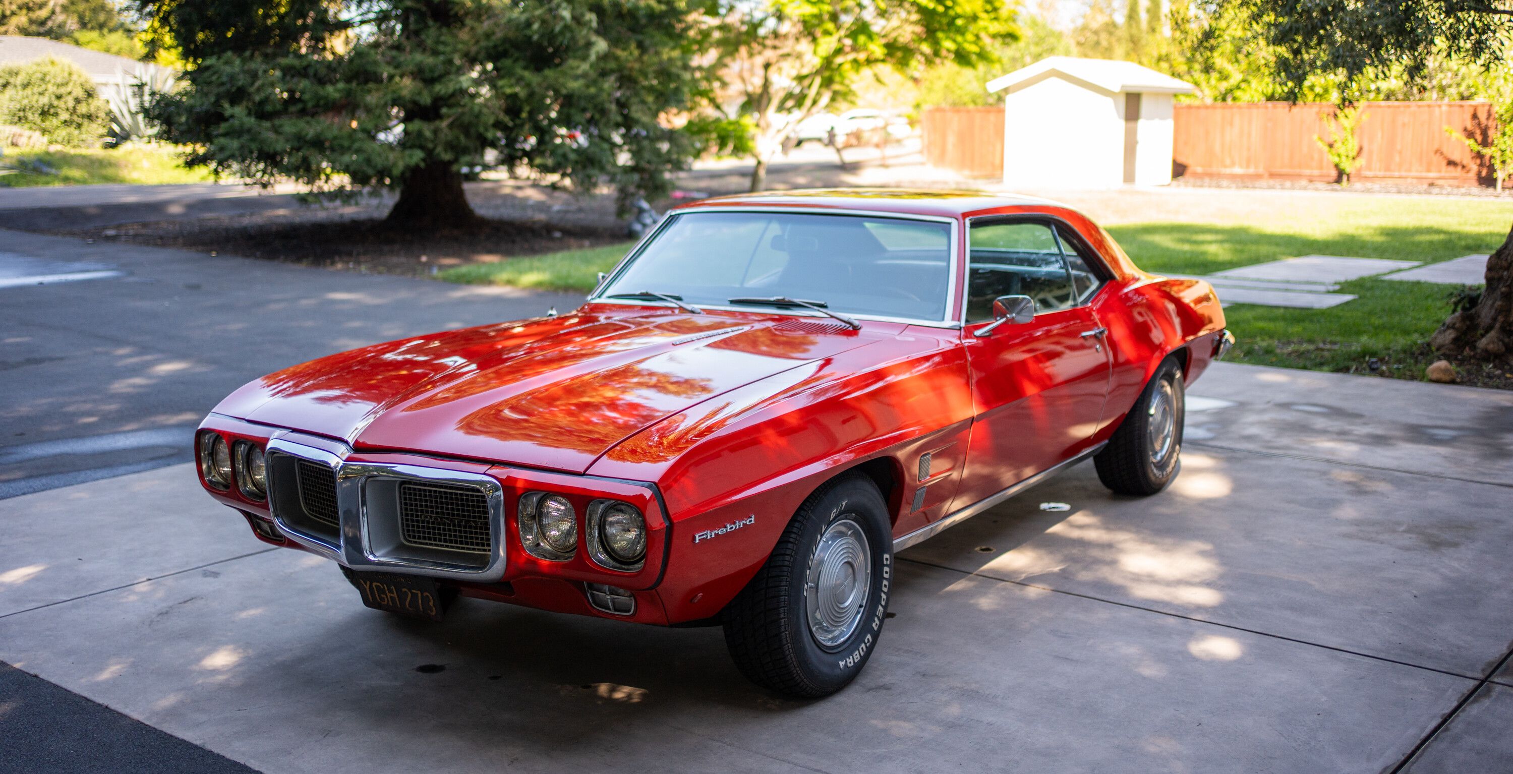 One-Owner 1969 Pontiac Firebird With a GM Goodwrench 350 and a Four-Speed