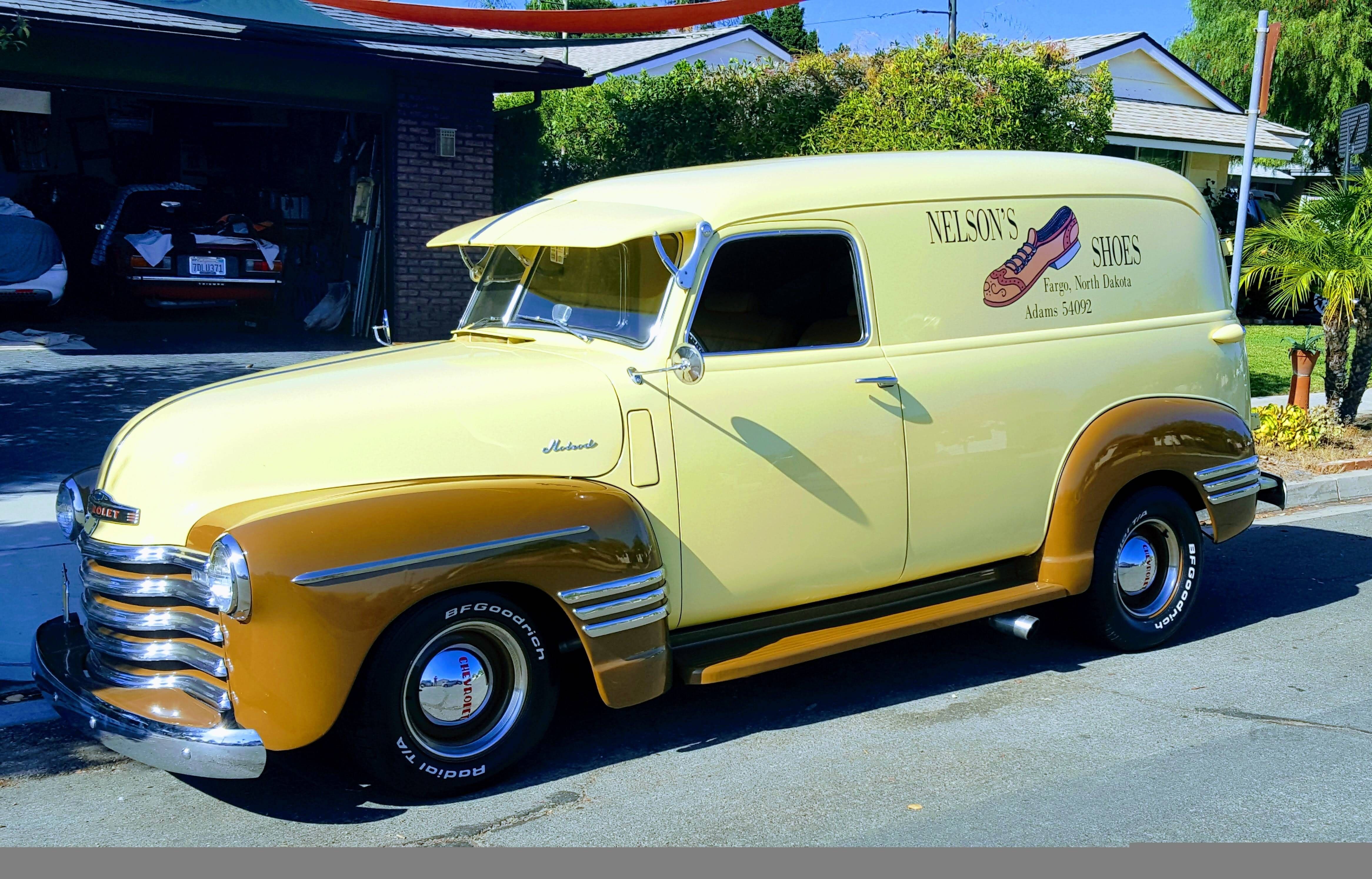 1949 Chevrolet Panel Truck With Complete Restoration And Documentation ...
