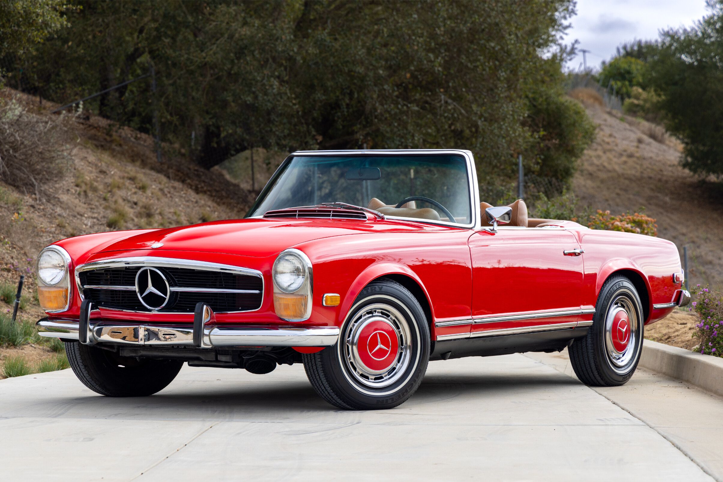 1971 Mercedes Benz 280SL Convertible With Recent Service
