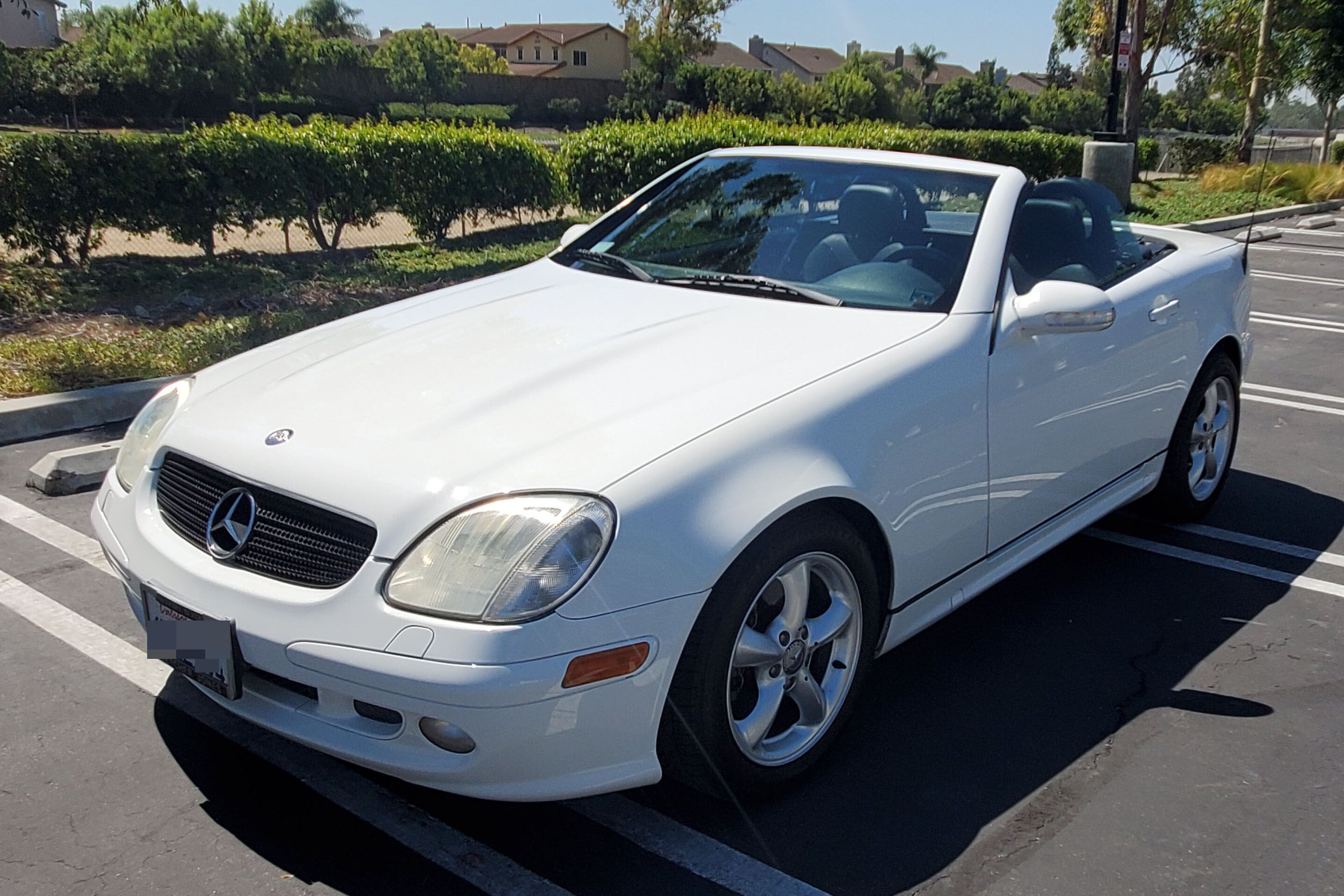 Sold - No-Reserve, Two-Owner 2001 Mercedes-Benz SLK320 Convertible ...