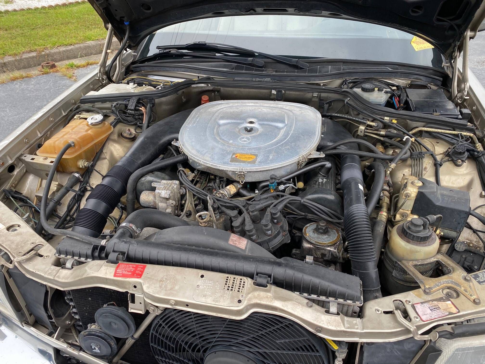 Sold - No-Reserve 1991 Mercedes-Benz 560SEC Project | Hemmings