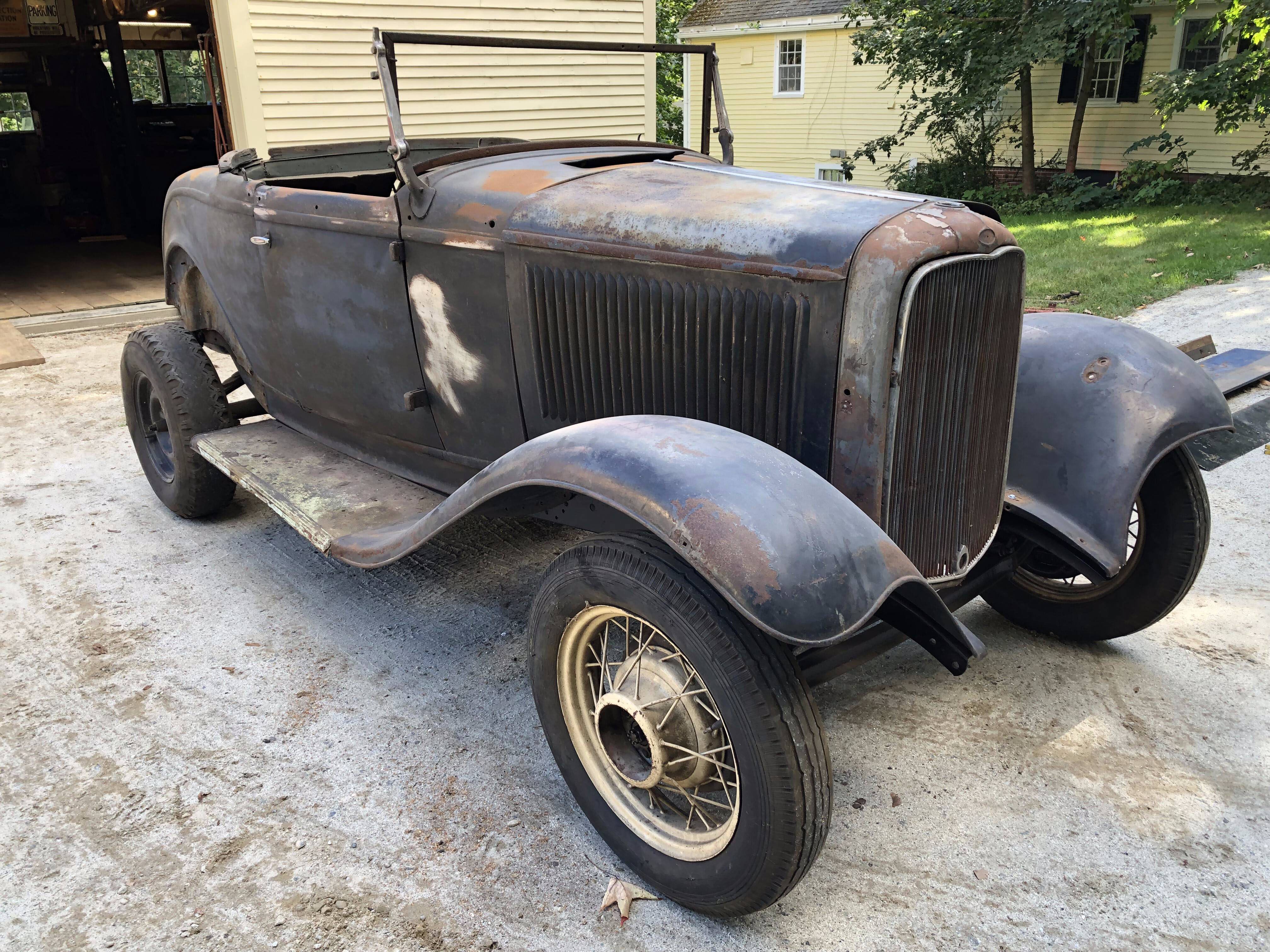 Sold - No-Reserve Project: 1932 Ford Model B Roadster - Hemmings.com